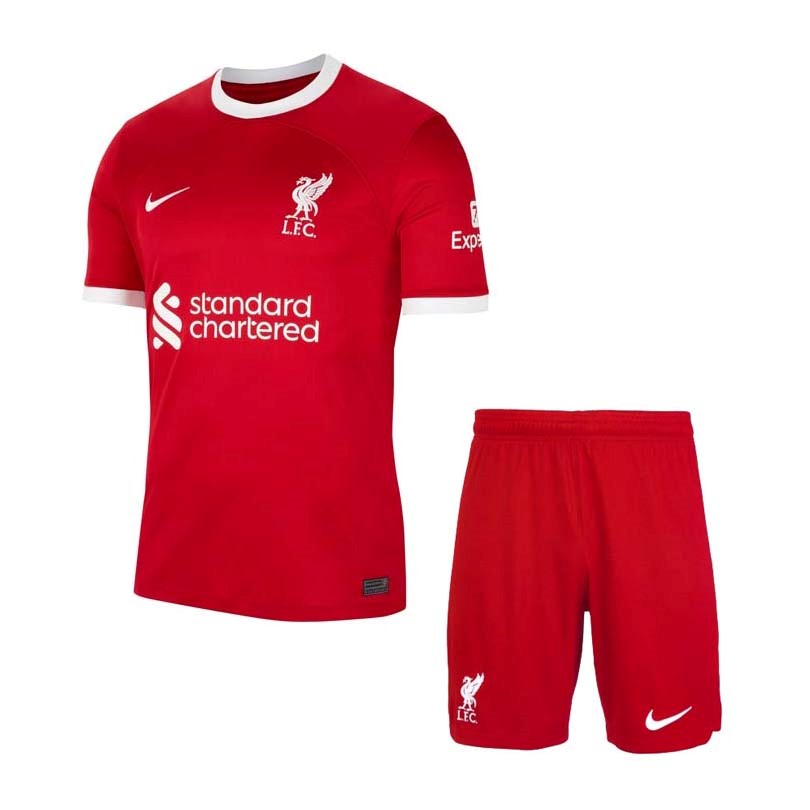 Camiseta Liverpool Primera equipo Niños 2023-24